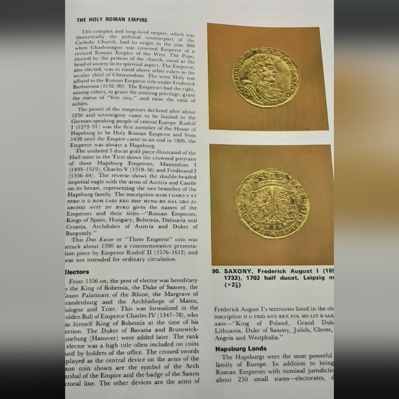 Burton Hobson - Historic Gold Coins of the World 1971 HC Illustrated Full Color - Picture 8 of 10